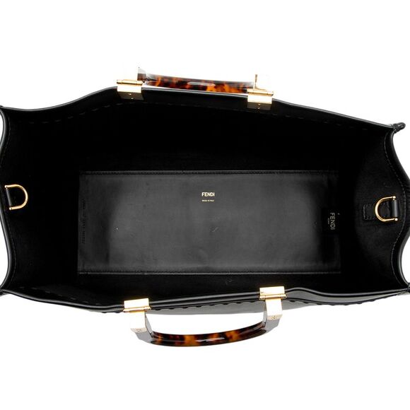 Fendi Leather Sunshine Medium Shopper Tote - Picture 7 of 16